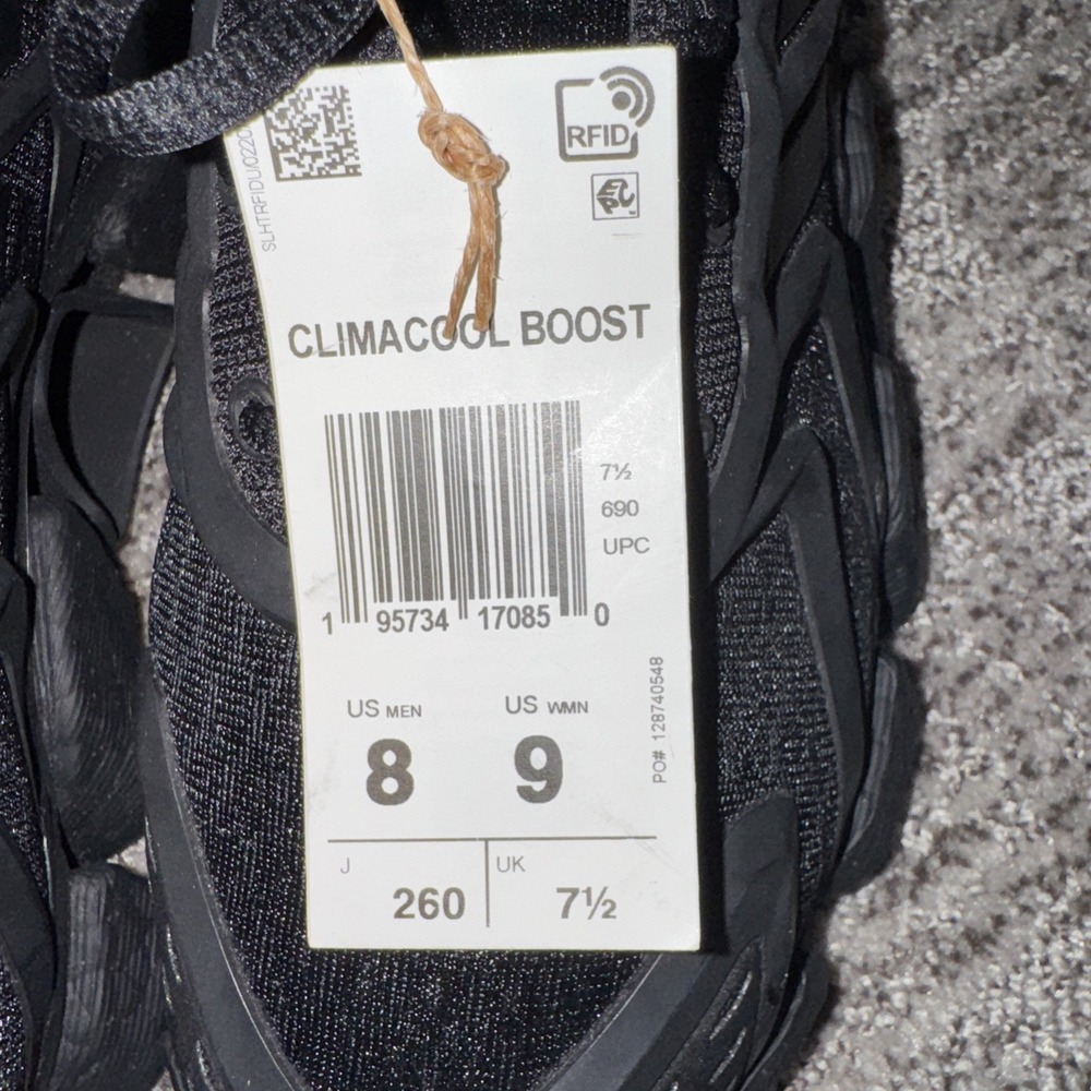 Size 8 - adidas Climacool Carbon Black‎ Running shoes Low-top Men GX5487- NWT - Picture 6 of 7